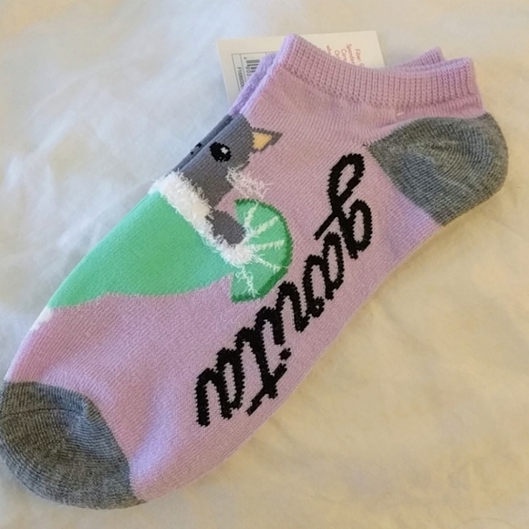 New "MeowGarita" Crazy Cat Lady Low Cut socks - Picture 3 of 5